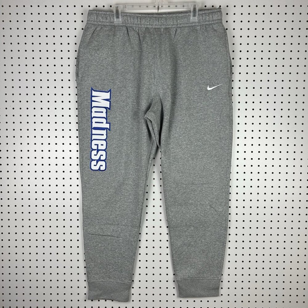 Nike Memphis Tigers Basketball Sweatpants XL Gray Madness‎ Travel Set NWT Player